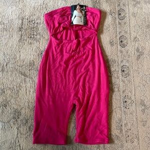 NWT HT PINK NAKEDWARDROBE ROMPER